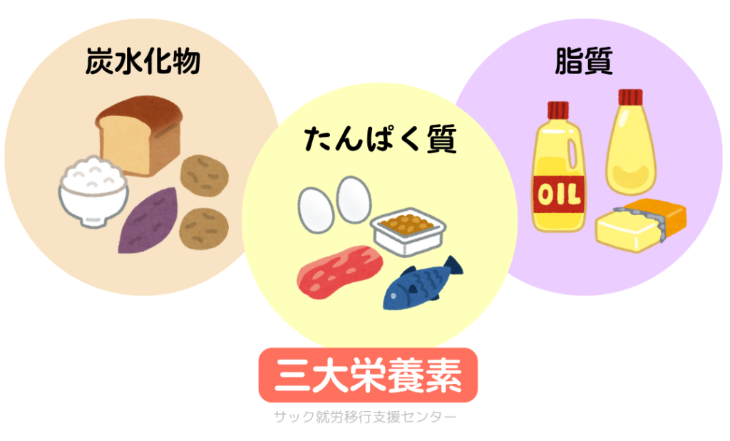 三大栄養素とは